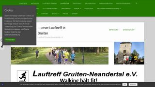 
                            10. Laufzeiten – …unser Lauftreff in Gruiten