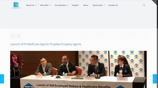 
                            9. Launch of PX MediCare App for PropNex Property Agents – MHC Asia ...