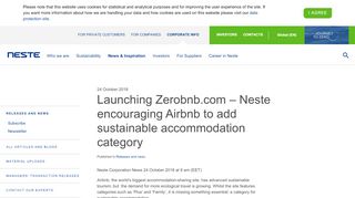 
                            8. Launching Zerobnb.com – Neste encouraging Airbnb to add ...