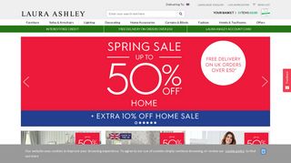 
                            4. Laura Ashley: Home Furnishings and Fashion