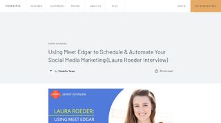 
                            12. Laura Roeder: Using Meet Edgar to Automate Your Social Media ...