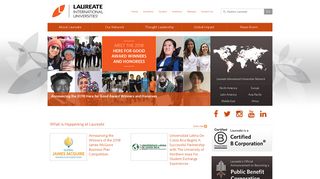 
                            3. Laureate Education: Laureate International Universities