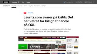 
                            8. Lauritz.com svarer på kritik: Det har været for billigt at handle på QXL