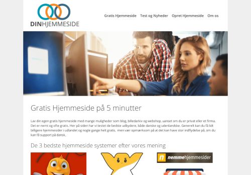 
                            6. Lav din egen hjemmeside gratis