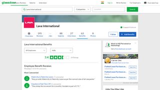 
                            1. Lava International Employee Benefits and Perks | Glassdoor.co.in