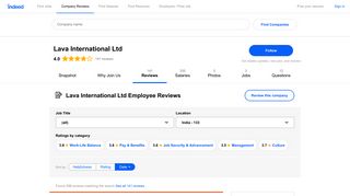 
                            6. Lava International Ltd Employee Reviews - Indeed