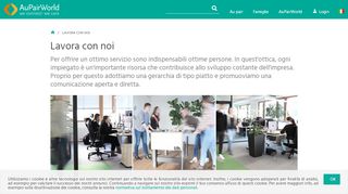 
                            8. Lavora con noi - AuPairWorld