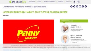 
                            10. Lavorare per Penny Market: ecco tutte le posizioni aperte - WeCanJob.it