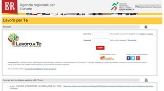 
                            1. Lavoro per Te - Regione Emilia-Romagna