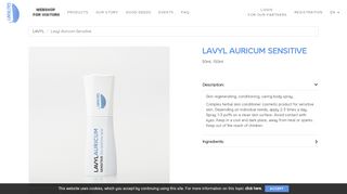 
                            4. Lavyl Auricum Sensitive - Lavylites