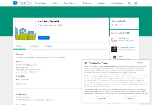 
                            6. Law Prep Tutorial in Bapu Nagar, Jaipur - UrbanPro.com