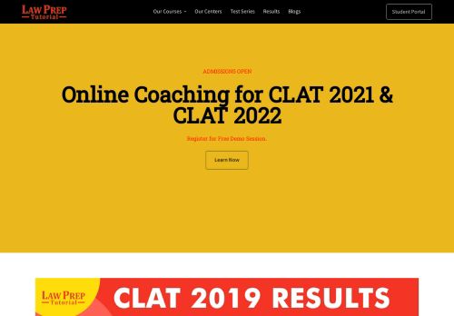 
                            2. Law Prep Tutorial – Leaders in CLAT Coaching