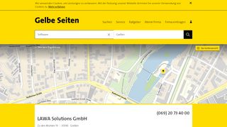 
                            4. LAWA Solutions GmbH 35390 Gießen Adresse | Telefon | Kontakt