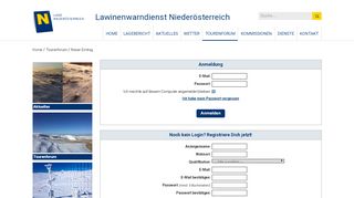 
                            13. Lawinenwarndienst Niederösterreich - Neuer Eintrag