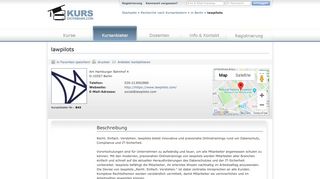 
                            10. lawpilots auf KursDatenbank.com