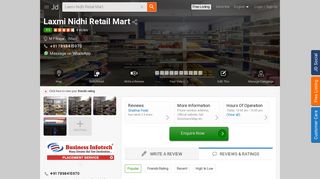 
                            7. Laxmi Nidhi Retail Mart, M P Nagar - Work From Home Jobs in Bhopal ...