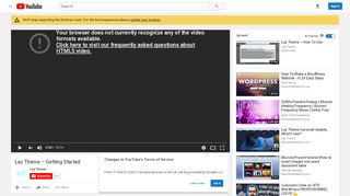 
                            2. Lay Theme – Getting Started - YouTube