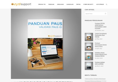 
                            10. Layanan Bantuan TIK | Validasi PAuS (Padjadjaran ... - unpad