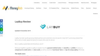 
                            9. Laybuy Review - MoneyHub NZ