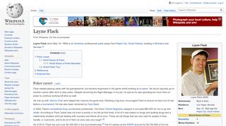 
                            9. Layne Flack - Wikipedia