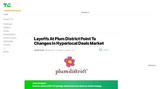 
                            4. Layoffs At Plum District Point To Changes In Hyperlocal Deals Market ...