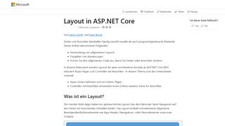 
                            7. Layout in ASP.NET Core | Microsoft Docs