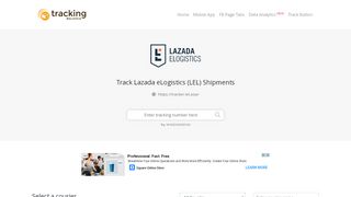 
                            6. Lazada eLogistics (LEL) Tracking - Tracking.my