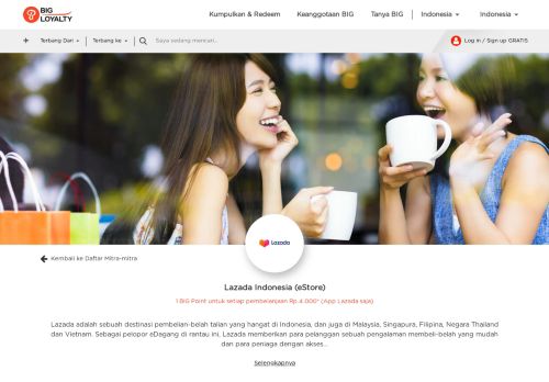 
                            10. Lazada Indonesia (eStore) - AirAsia BIG