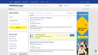 
                            7. Lazada Jobs in Singapore, Job Vacancies | JobStreet.com.sg