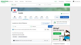 
                            12. Lazada Lms Jobs in Malaysia | Glassdoor