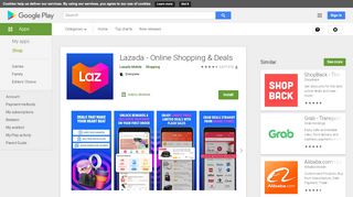 
                            10. Lazada - Online Shopping & Deals - Apps on Google Play