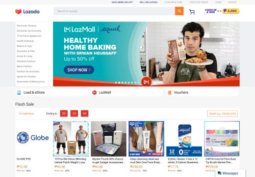 
                            7. Lazada Philippines: Online Shopping at Best Deals, Discounts & Prices!