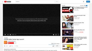 
                            10. Lazada Seller Center App Launch! - YouTube