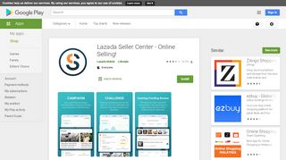 
                            4. Lazada Seller Center - Online Selling! - Apl di Google Play