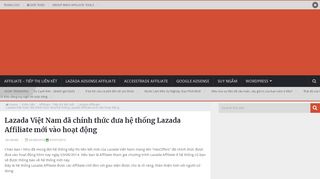 
                            12. Lazada Việt Nam đã chính thức đưa hệ thống Lazada Affiliate mới vào ...