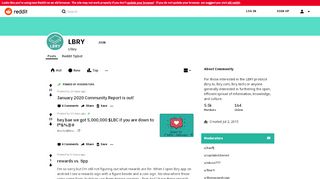 
                            5. LBRY - Reddit