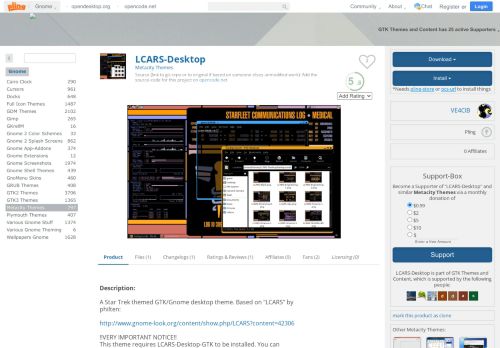 
                            10. LCARS-Desktop - www.gnome-look.org