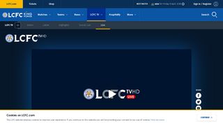 
                            3. LCFC TV Live - LCFC.com