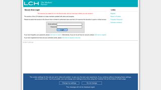 
                            4. LCH.Clearnet Group - Secure Area - Login