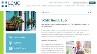 
                            11. LCMC Health Link