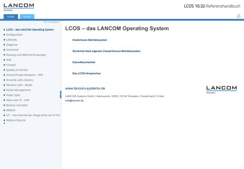 
                            13. LCOS 10.20 Referenzhandbuch - LANCOM Systems GmbH