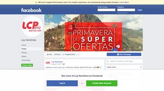 
                            12. Lcp Aerolínea - Posts | Facebook