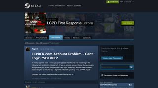 
                            8. LCPDFR.com Account Problem - Cant Login *SOLVED* :: LCPD First ...