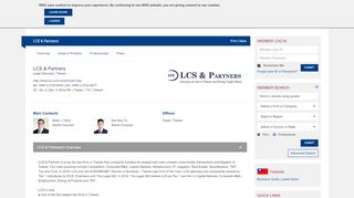 
                            12. LCS & Partners Law Firm - World Services Group