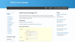 
                            2. LDAP Account Manager Pro