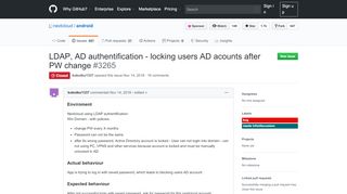 
                            12. LDAP, AD authentification - locking users AD acounts after PW change ...