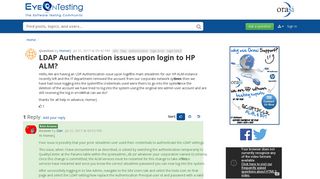 
                            8. LDAP Authentication issues upon login to HP ALM? - Orasi Software ...