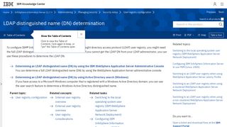 
                            4. LDAP distinguished name (DN) determination - IBM