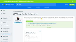 
                            3. LDAP Integration for Android Apps - Android Development | Android ...