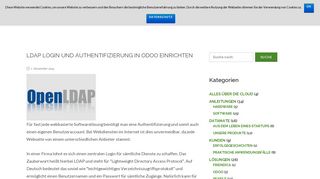 
                            4. LDAP Login und Authentifizierung in Odoo einrichten | datamate